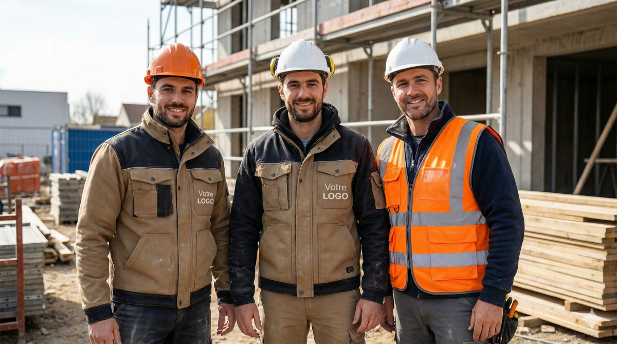 Artisans et BTP : Les vêtements personnalisés indispensables 