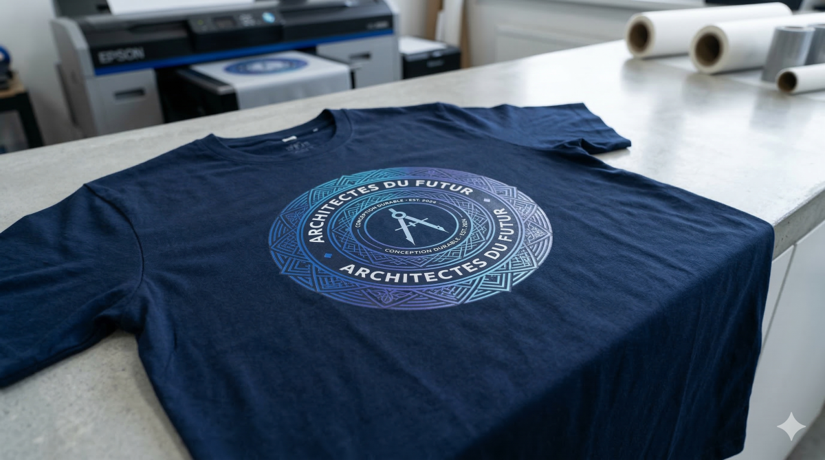 Pourquoi le Marquage DTF est-il Imbattable pour les Logos Complexes ? 