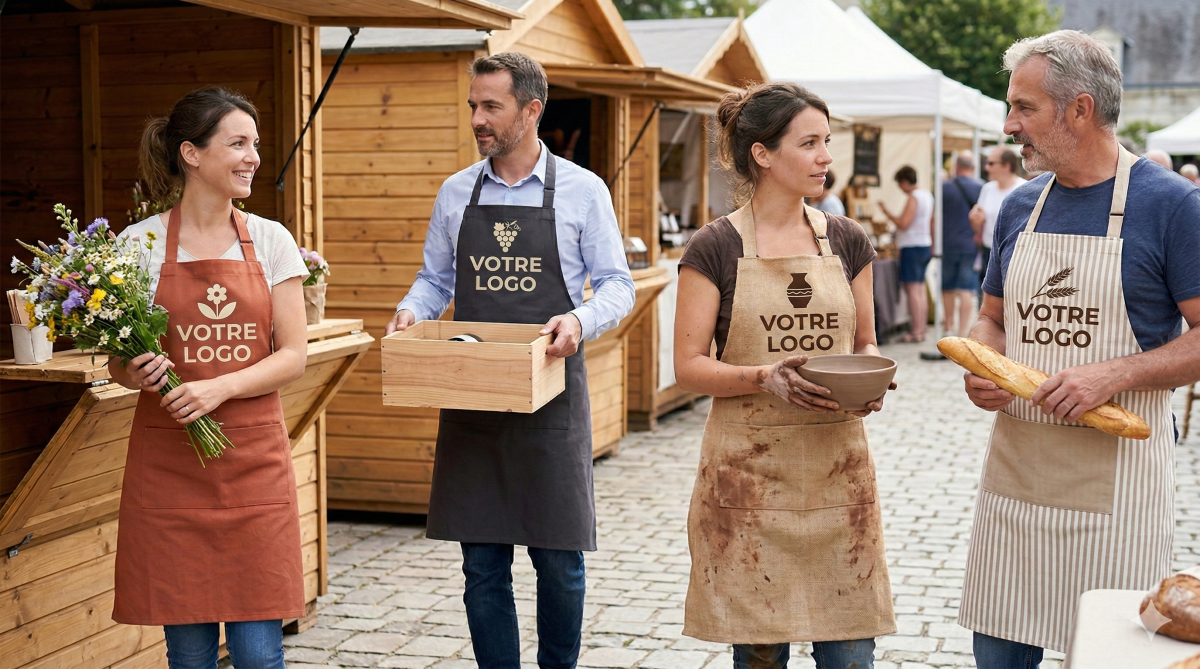 Tablier Personnalisé : Le Vêtement Incontournable pour les Professionnels 