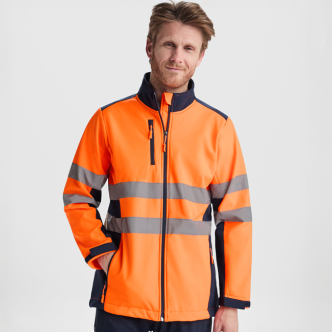 Veste Softshell Haute Visibilité Classe II – Broderie &amp; Marquage