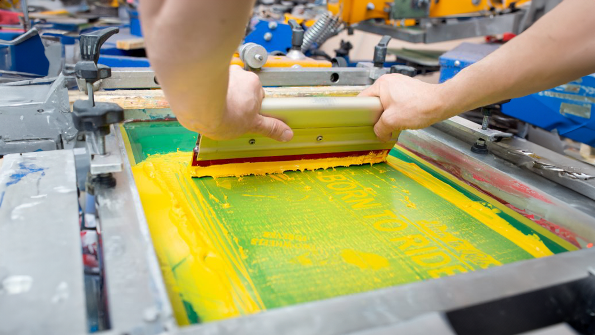 La sérigraphie La sérigraphie
